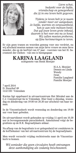 07-04-14 Mevr. K. Laagland - Nieuw