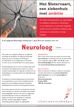Neuroloog - Medischcontactbanen.nl