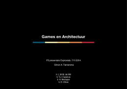 Games en Architectuur - TU Delft Institutional Repository