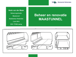 Beheer en renovatie Maastunnel