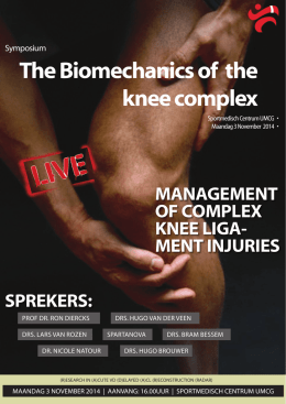 The Biomechanics of the knee complex