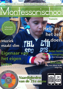 de schoolgids 2014-2015 - Montessorischool Vaassen
