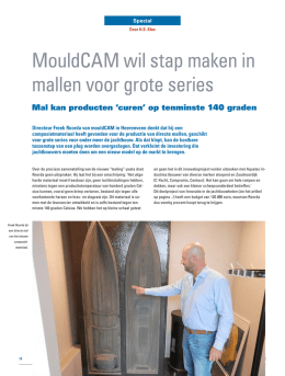 MouldCAM wil stap maken in mallen voor grote series