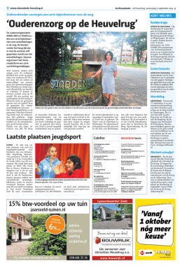De Nieuwsbode Heuvelrug - 17 september 2014 pagina 3