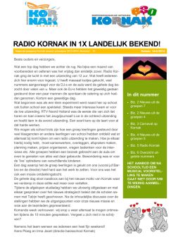 Kornak Nieuws 2013-2014 nr 12