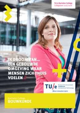 Bouwkunde - Technische Universiteit Eindhoven