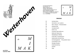 MikMak mei 2014 - Nummer 3905 - Westerhoven