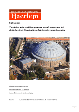 Lees meer... - Historische Vereniging Haerlem