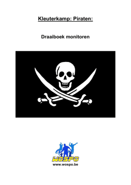 Kleuterkamp: Piraten: