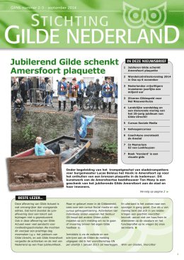 GANS 2-2014 - Gilde Nederland
