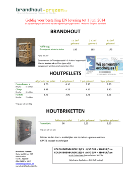 brandhout houtpellets houtbriketten - Brandhout