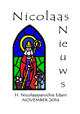 Nicolaas - Heilige Nicolaas Parochie