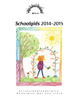 Schoolgids 2014-2015 - Vrije School Peelland