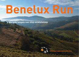 Benelux Run flyer