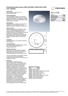Productinformatie Polaron WD2 LED-RGB 1TR40 ETDD +