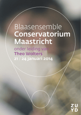 Theo Wolters - Conservatorium Maastricht
