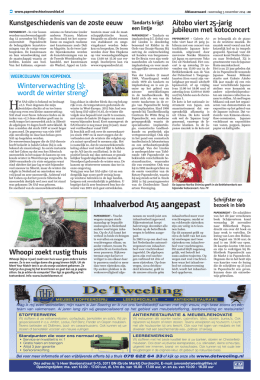 Papendrechts Nieuwsblad - 5 november 2014 pagina 20