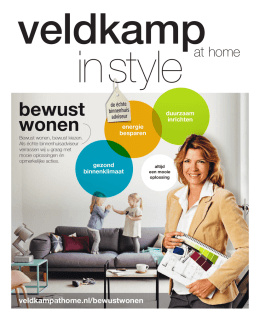 Bekijk de krant - Veldkamp at home