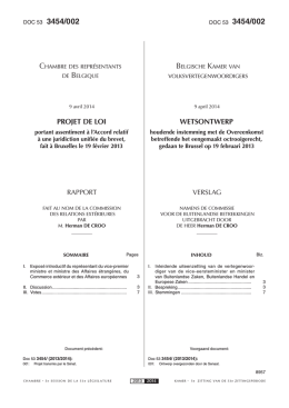 002 - La Chambre des repr&eacute;sentants de Belgique