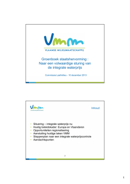 Presentatie VMM prijzencontrole