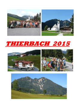 THIERBACH 2015 - Oostenrijkreis