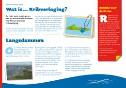 Factsheet Kribverlaging - Ruimte voor de Rivier