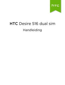Handleiding HTC Desire 516