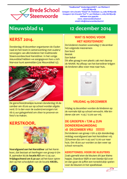 Nieuwsblad 14 12 december 2014