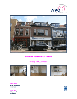 Willem van Noortstraat 127 Willem van Noortstraat 127