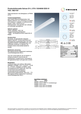 Productinformatie Solvan D1-L OTA 135/49/80 EDD 01 TOC