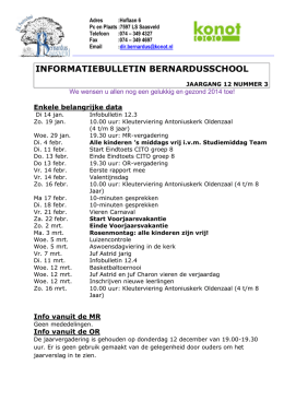 Info 12.3 - Bernardusschool