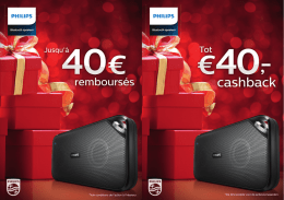 *Zie binnenzijde voor de actievoorwaarden. *Voir