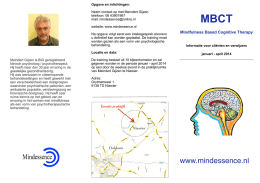 folder MBCT - Mindessence