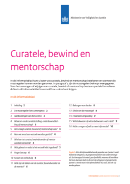 "Curatele, bewind en mentorschap" PDF document