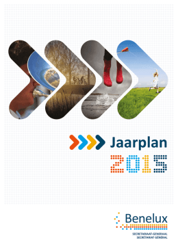 Benelux-jaarplan 2015
