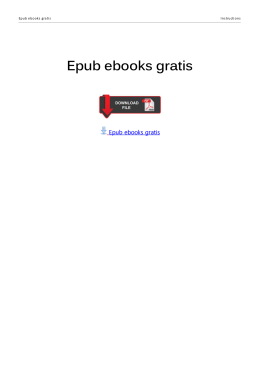 Epub ebooks gratis