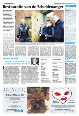 Gazet Bergen op Zoom - 18 februari 2015 pagina 3