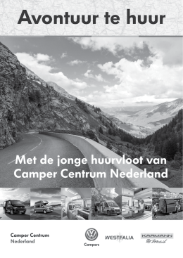 Prijslijst huur 2015 - Camper Centrum Nederland