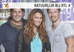 April 2015 - Adverteren bij RTL Nederland