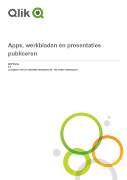 Apps, werkbladen en presentaties publiceren