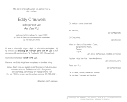 Eddy Crauwels - uitvaartcentrum.be