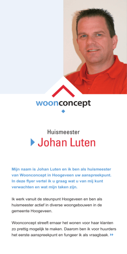 Johan Luten - Woonconcept