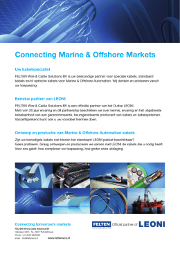 Connecting Marine & Offshore Markets