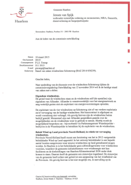 ZAAK-2014438239 brief van wethouder van Spijk aan cie