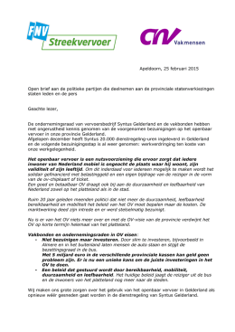Open brief aan politieke partijen GelderlandPDF