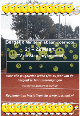 TV de Stap Luyksgestel - Riethovense Tennis Vereniging