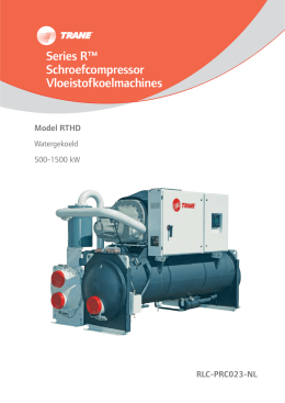 Series R™ Schroefcompressor Vloeistofkoelmachines