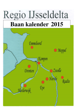 Baanatletiek - Regio IJsseldelta