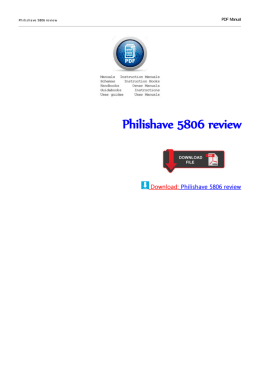 Philishave 5806 review.pdf