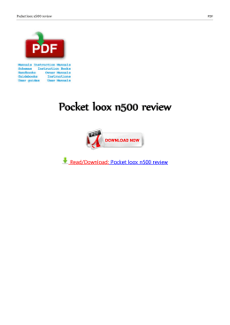 Pocket loox n500 review.pdf
